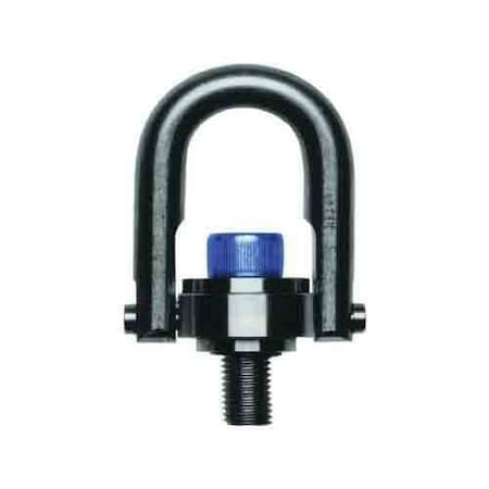 Hoist Ring,Metric Standard UBar,2150 Kg Load,180 Deg Pivot Angle,360 Deg Swivel,19 Mm Dia,46936